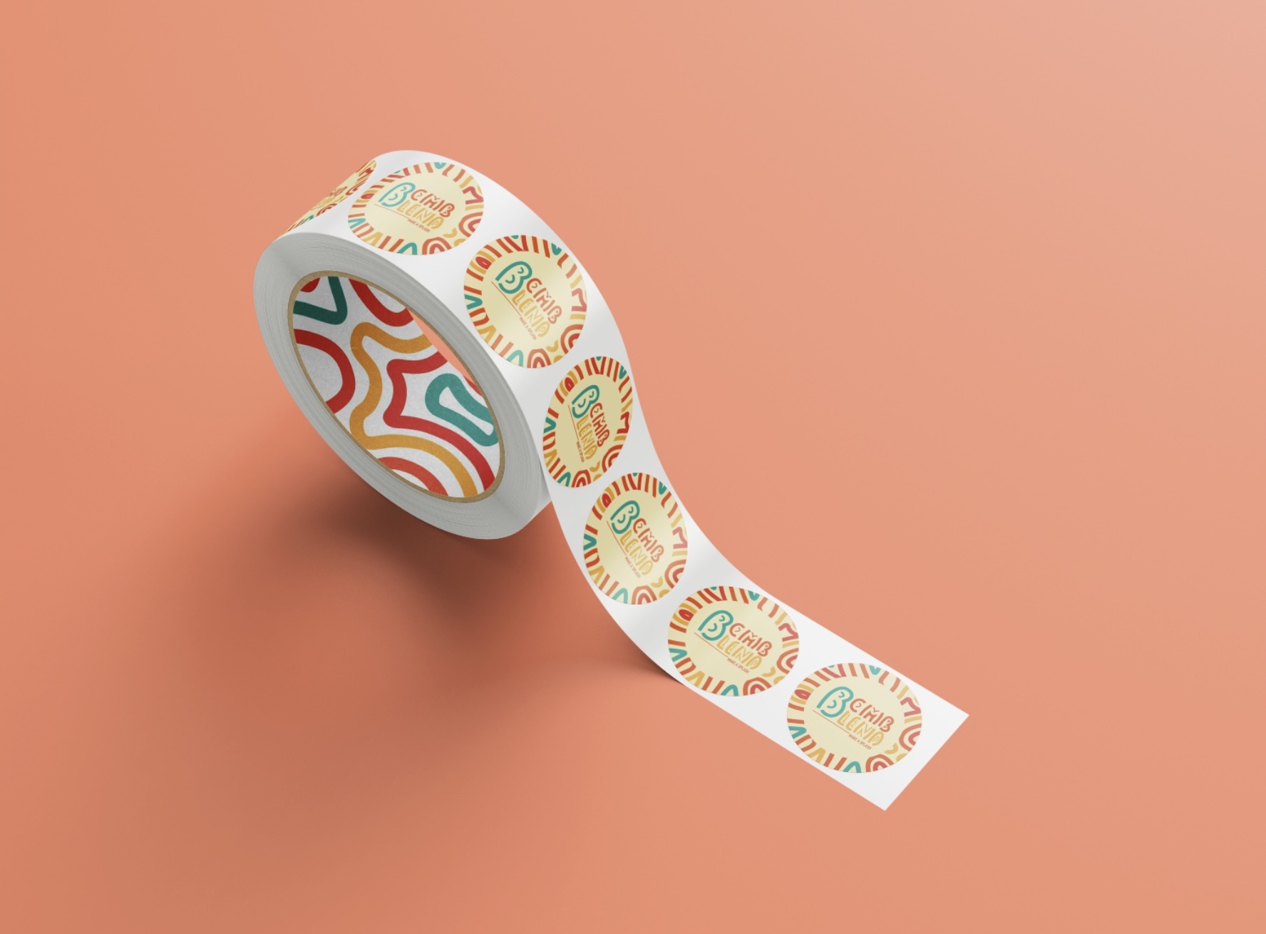 Bomb Blend Stickers